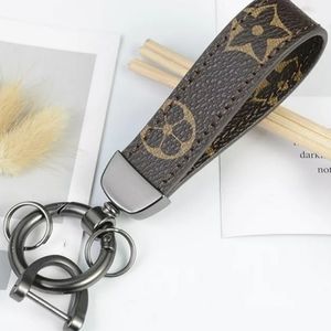 Gunmetal Accents & Floral Lanyard Style Keychain